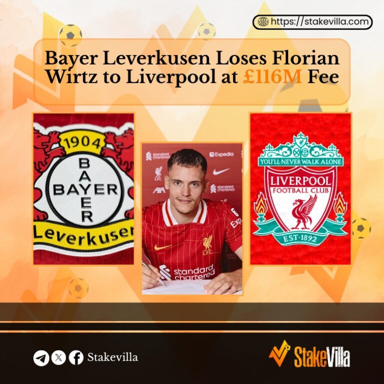 Bayer Leverkusen Loses Florian Wirtz to Liverpool at £116M Fee