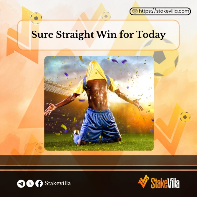 Sure Straight Win for Today